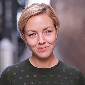 Straight-on portrait of Lauren Kennedy-West